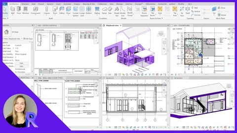 Beginner to Intermediate level in 10h - Autodesk Revit