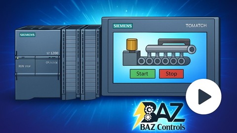 Learn Siemens PLC & HMI 2025: TIA Portal V20 Complete Course