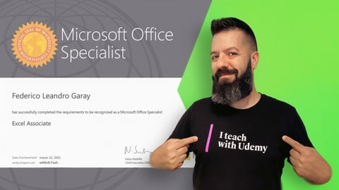 Obtén tu Cert. MO-200 de Microsoft: "Especialista en Excel"