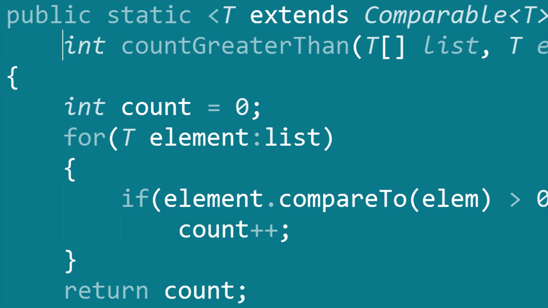 Java: Generic Classes