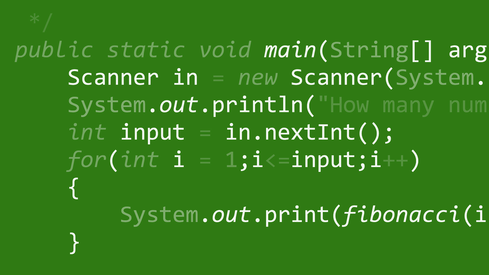 Java: Recursion
