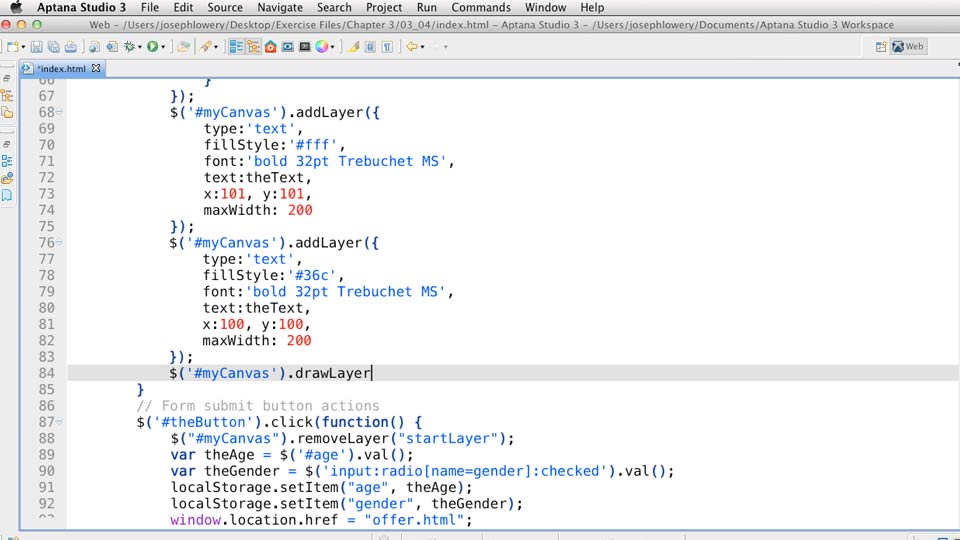 Creating Personalized Ads with HTML5
