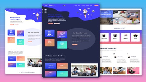 Build Real World Website Using HTML5 CSS3 And JavaScript