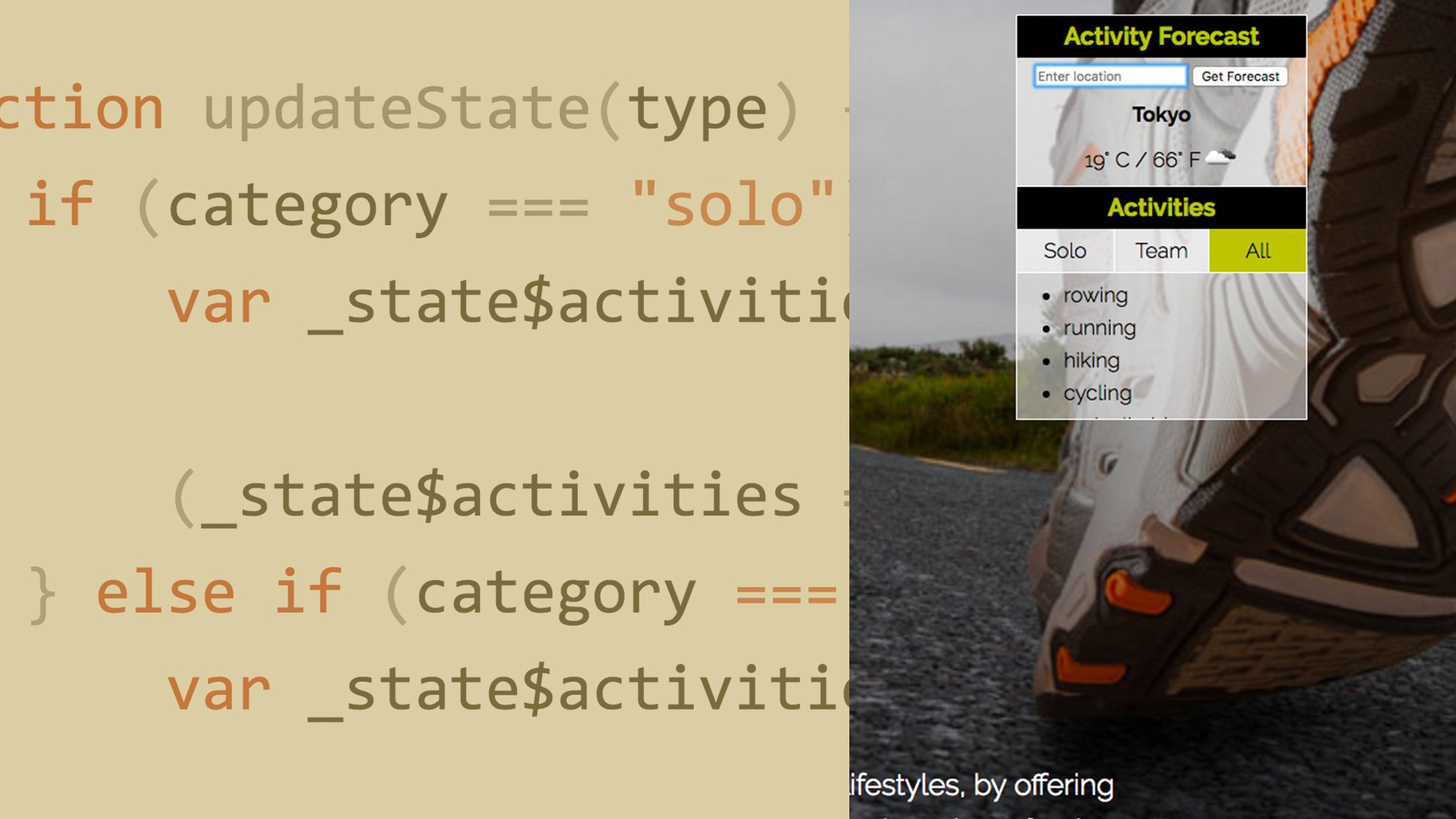 Learning App Building with Vanilla JavaScript