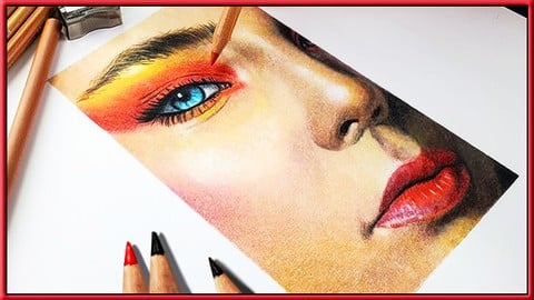 The Colored Pencils Drawing Masterclass: Draw Amazing Art