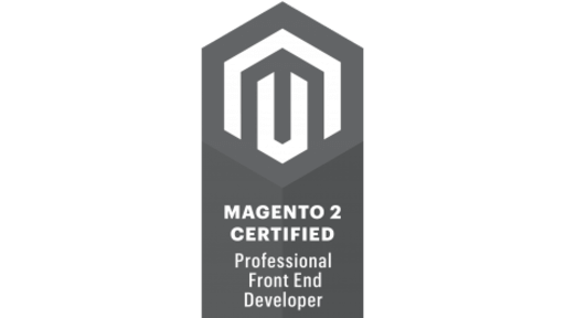 Adobe Certified Expert - Magento Commerce Front-End Developer