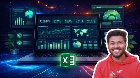 Build stunning Excel Dashboards in 2026 - Beginner to Pro