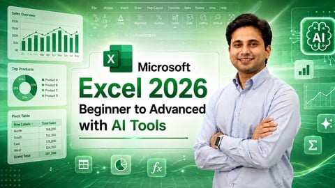 Microsoft Excel 2026: Beginner to Advanced with AI Tools