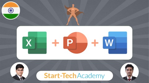 Microsoft Office: Excel, PowerPoint & Word [3-in-1]
