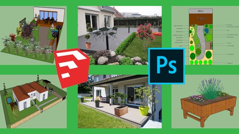 Sketchup and Photoshop for landscaping