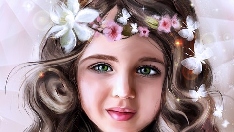 Portrait Drawing in Adobe Photoshop