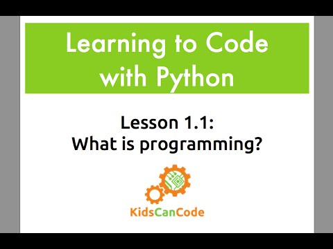 Learning to Code with Python
