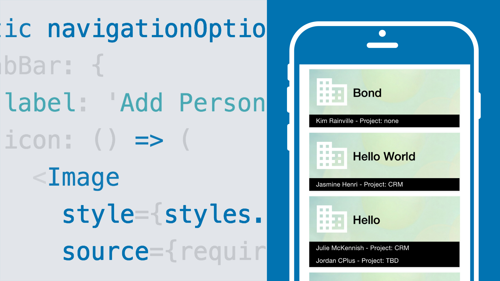 Create a CRM Mobile Application with React Native