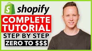 COMPLETE Shopify Tutorial For Beginners 2022 - How To Create A Profitable Shopify Store From Scratch