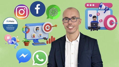 Facebook Ads & Instagram Ads Course + Meta 410-101 + ChatGPT