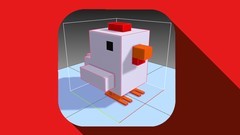 3D Pixel Art for non artist. Crossy Road Modeling. Unity 3D