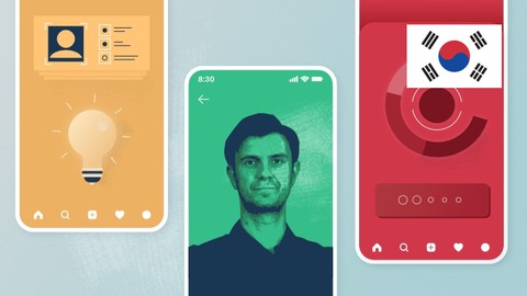 【한글자막】 UX 리서치 & UI 디자인: 디지털 제품 디자인 완벽 마스터 과정