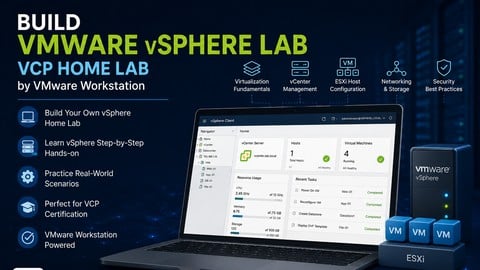 Build Complete VMware vSphere Home Lab by VMware Workstation