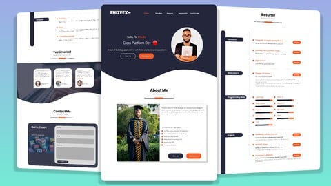 The Ultimate React Js Responsive Portfolio Website (2025)