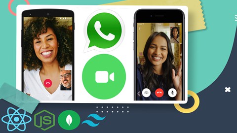 Build WhatsApp clone w video calls Mern stack socket io
