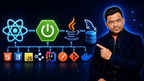 Full-Stack Java Developer Course with Spring Boot 4 & React