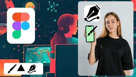 Figma UI/UX Complete Bootcamp: Design 10 Job-Ready Projects