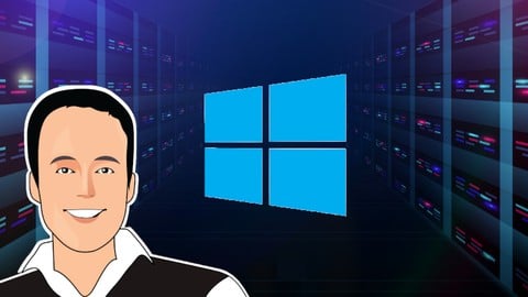 Windows Server 2022 administration course. Lecture and Sims