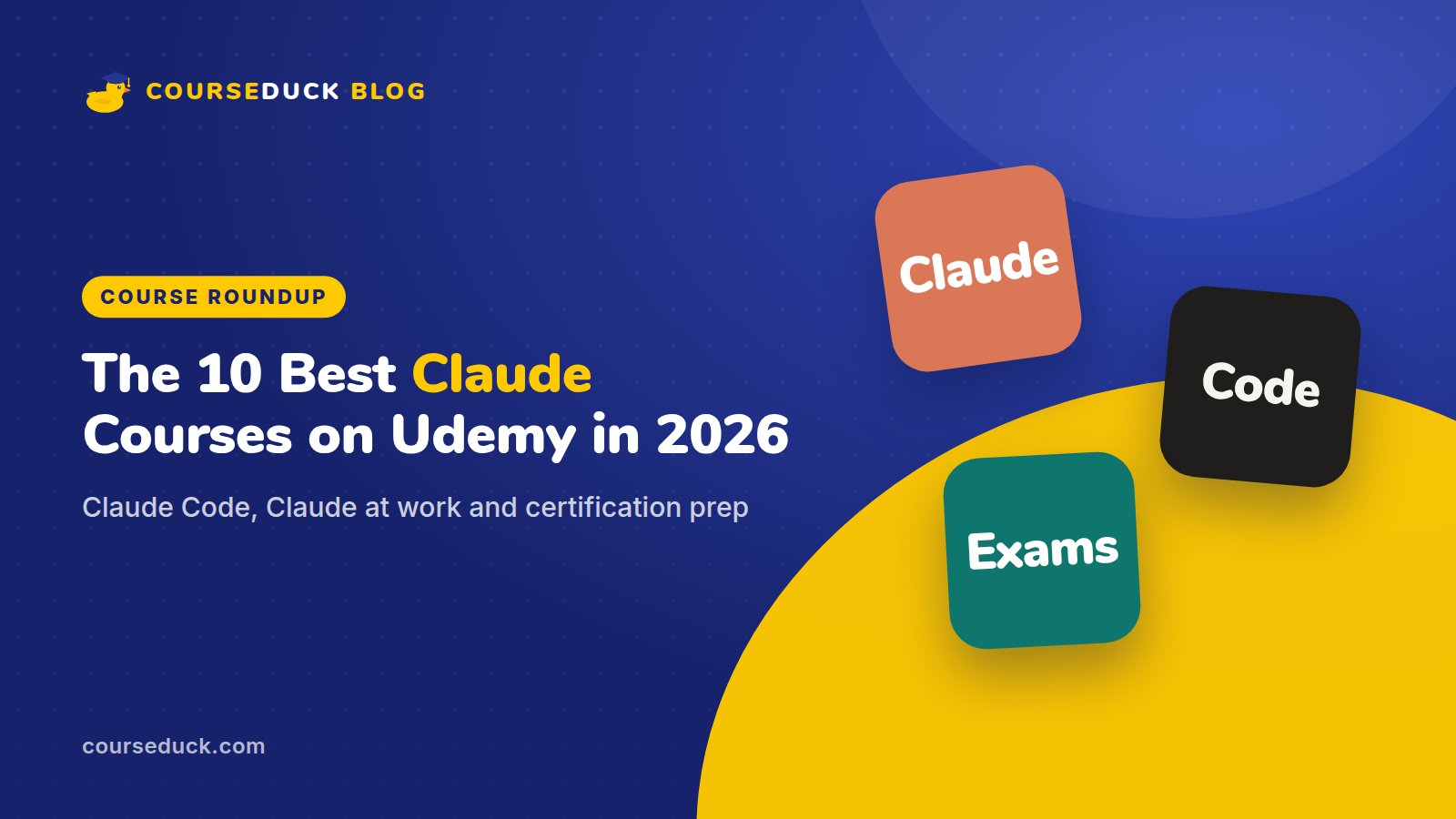 The 10 best Claude courses on Udemy in 2026