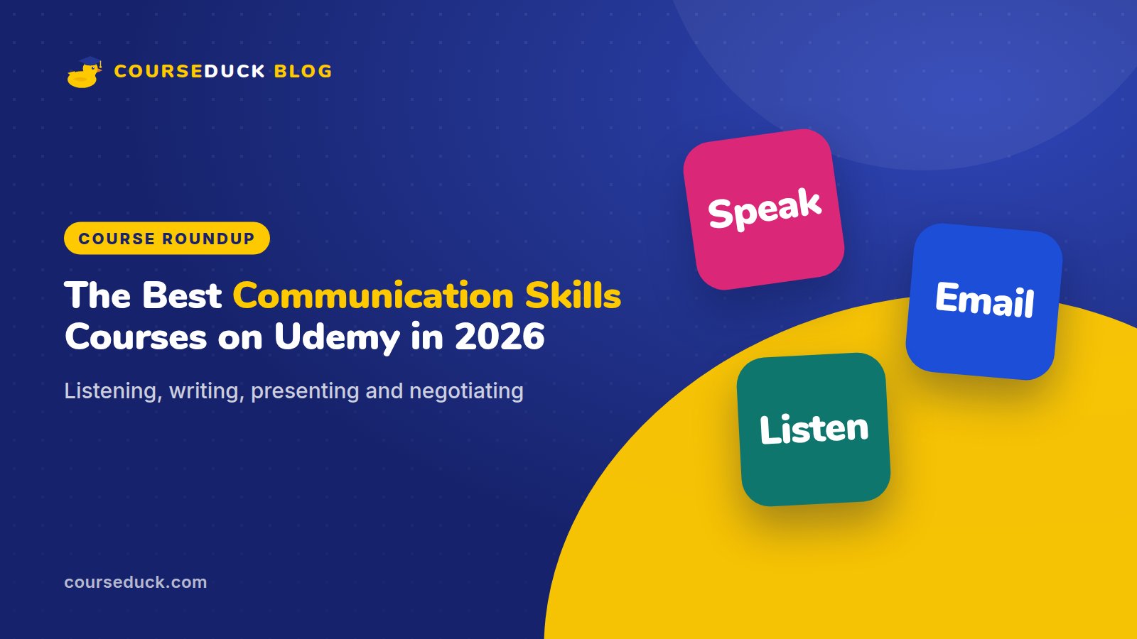 The Best Communication Skills Courses on Udemy in 2026