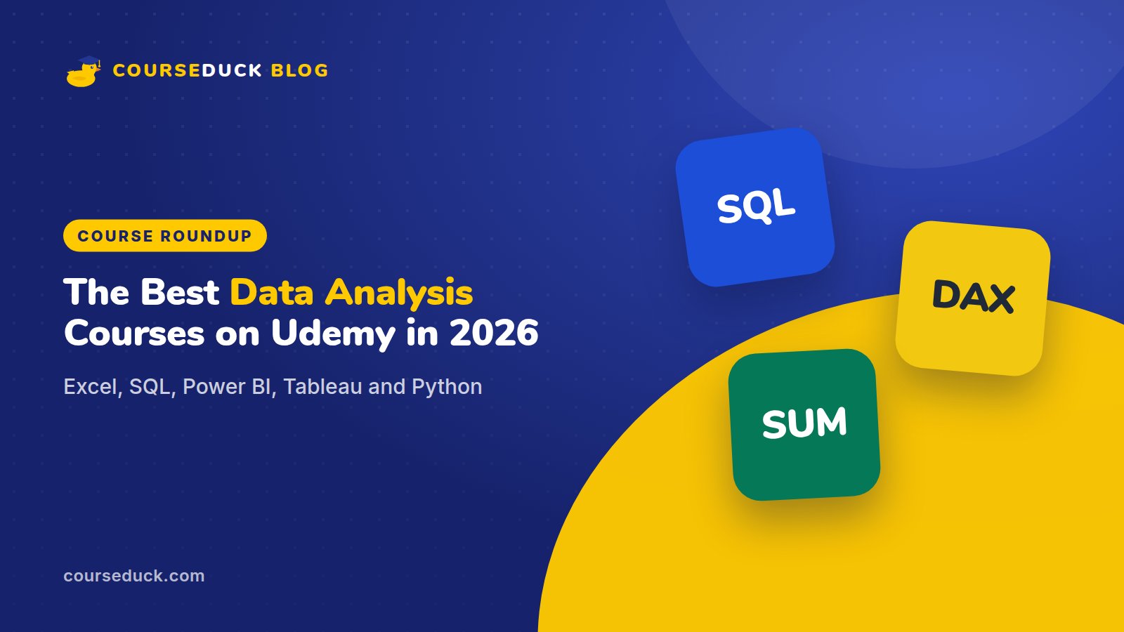 The Best Data Analysis Courses on Udemy in 2026