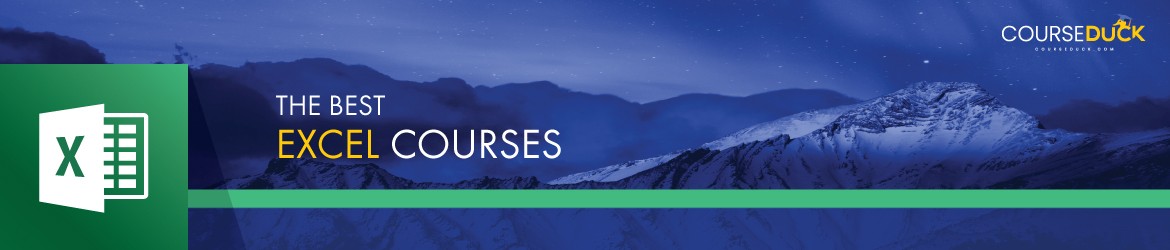 best excel courses banner