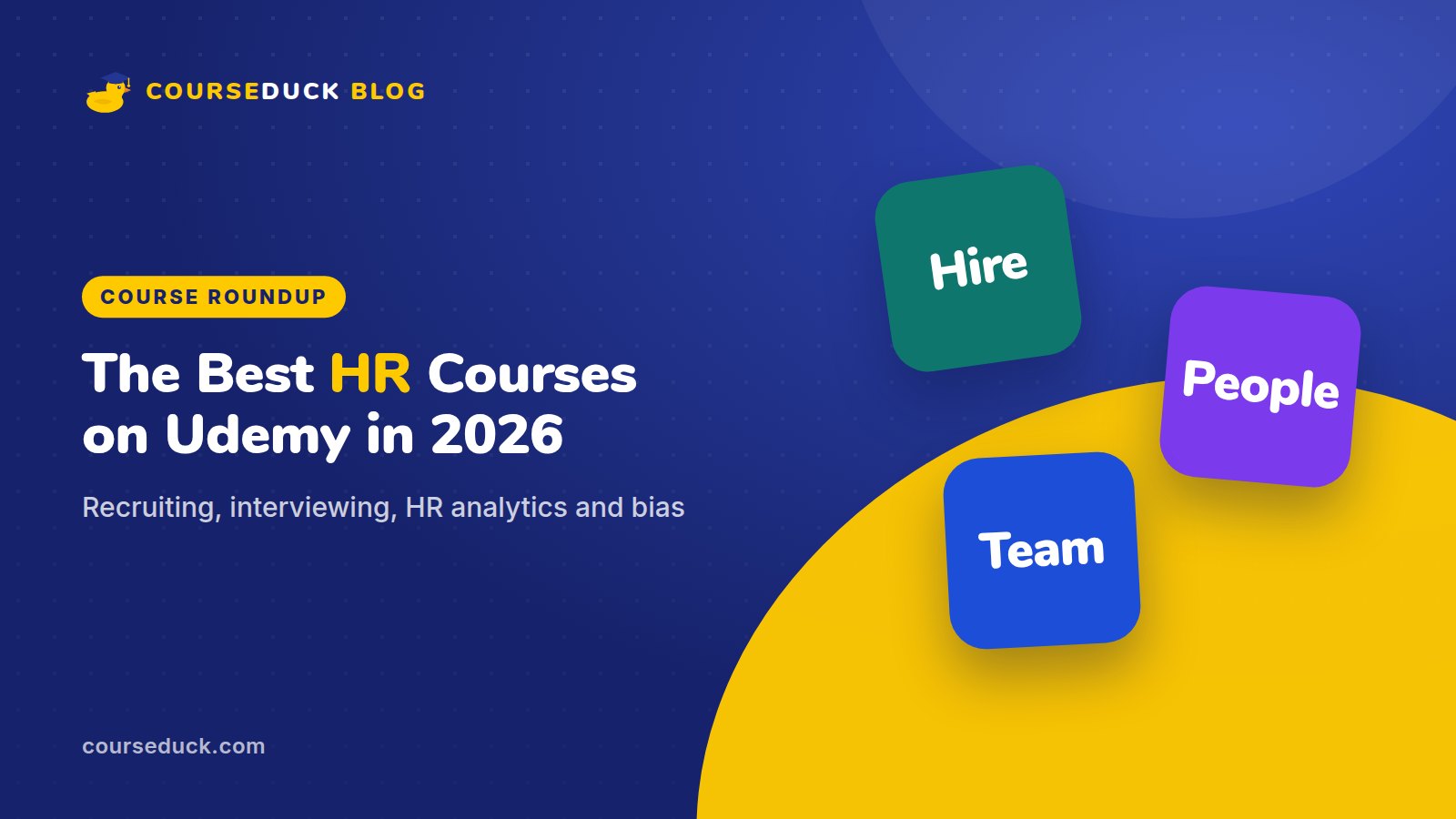 The best HR courses on Udemy in 2026: recruiting, interviewing, HR analytics and bias